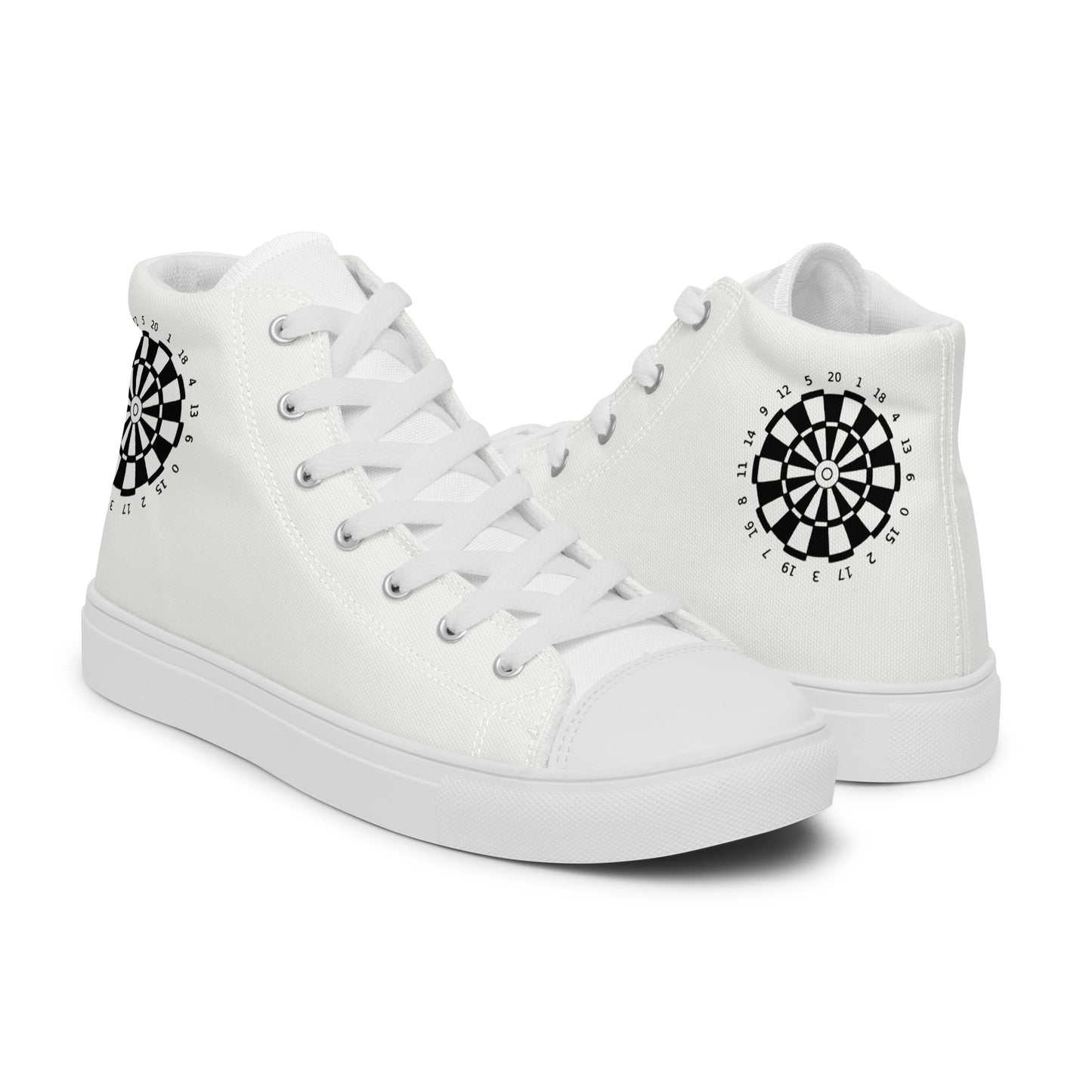 Top Leinenschuhe, Sneaker, Chucks Dartsschuhe für Herren "white"