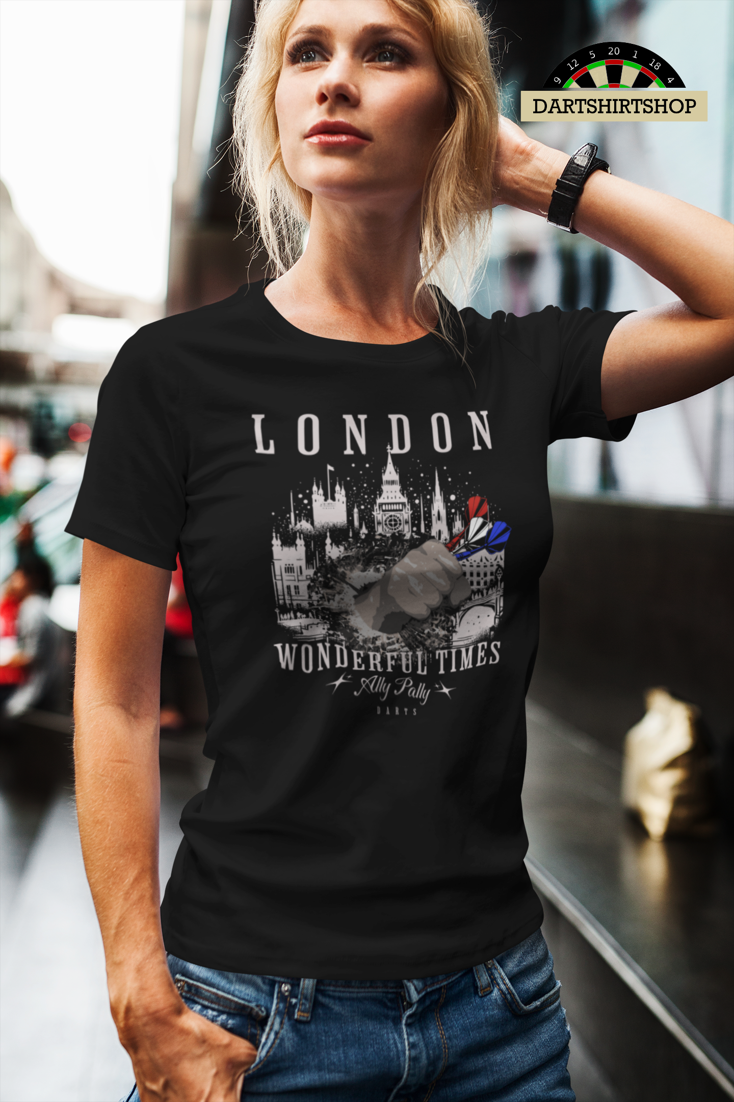 London Wonderful Times Ally Pally - Ladies Premium Shirt