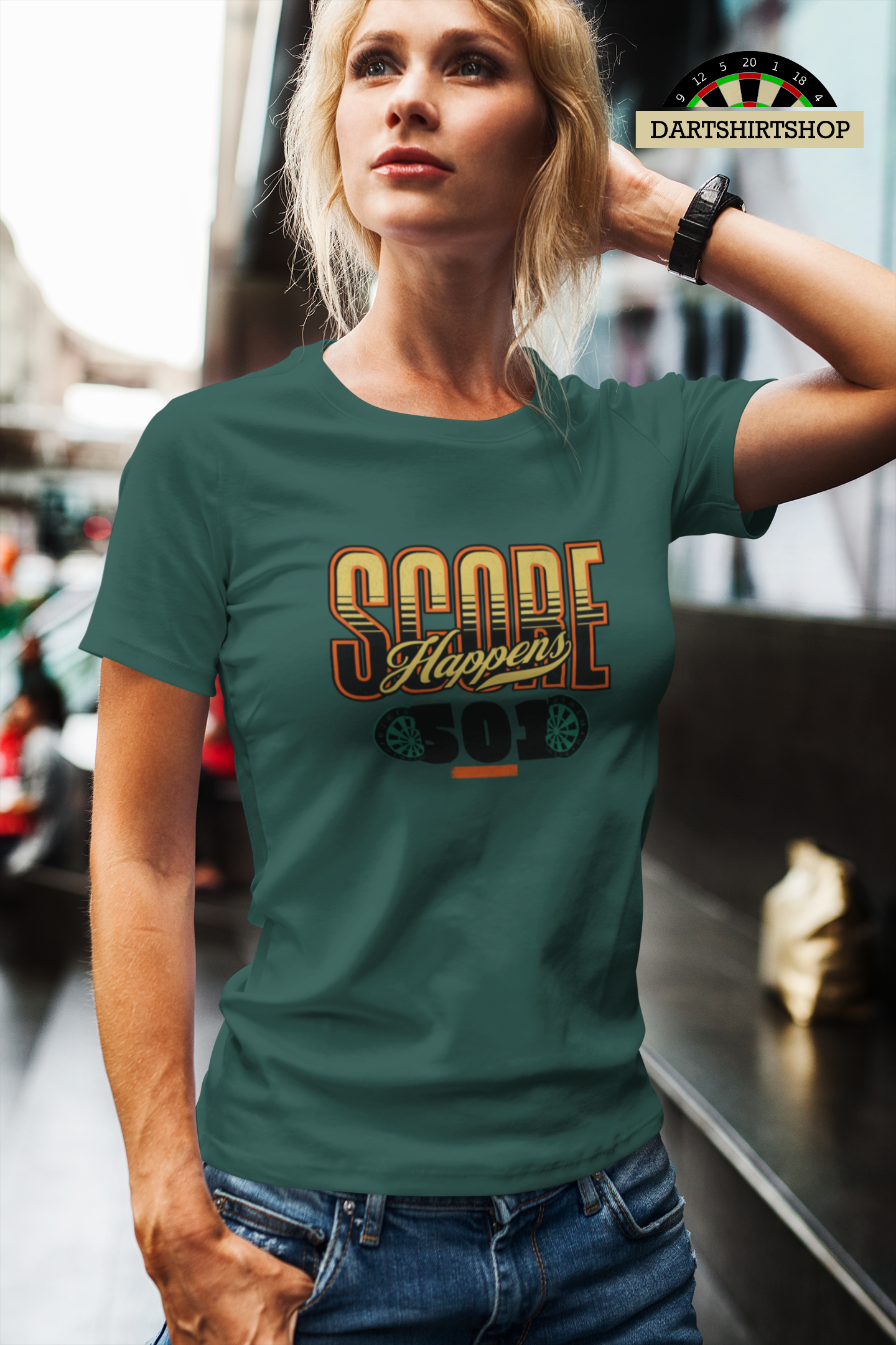 Score happens - Ladies Premium Shirt