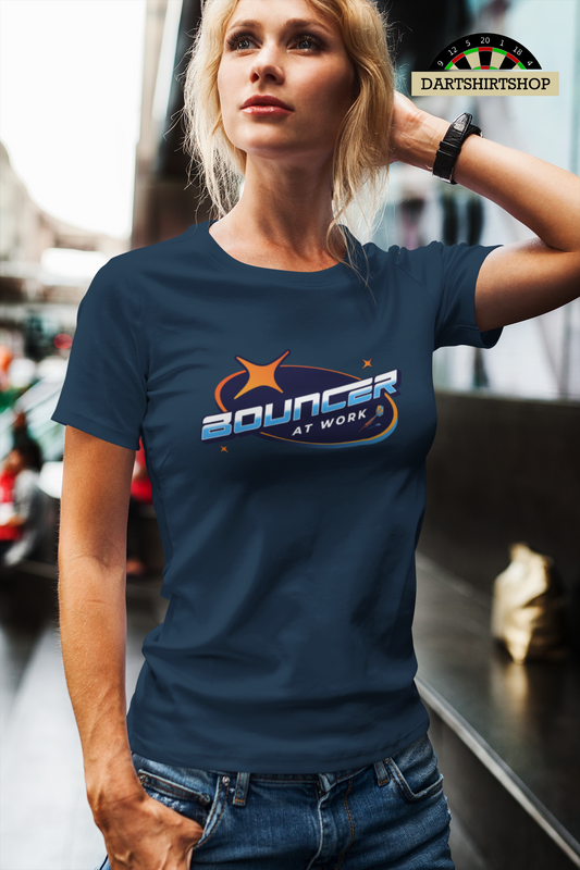 Bouncer at work - Ladies Premium Shirt