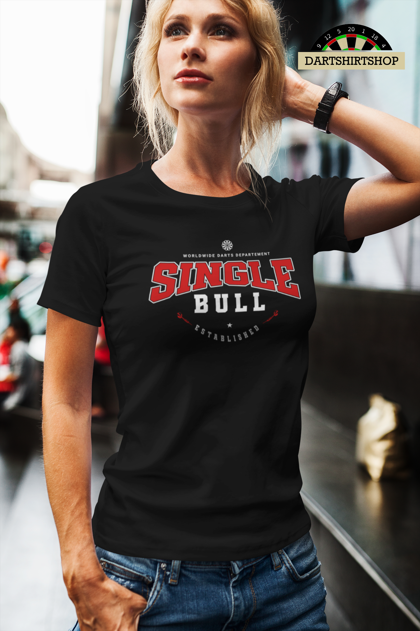 Single Bull - Ladies Premium Shirt