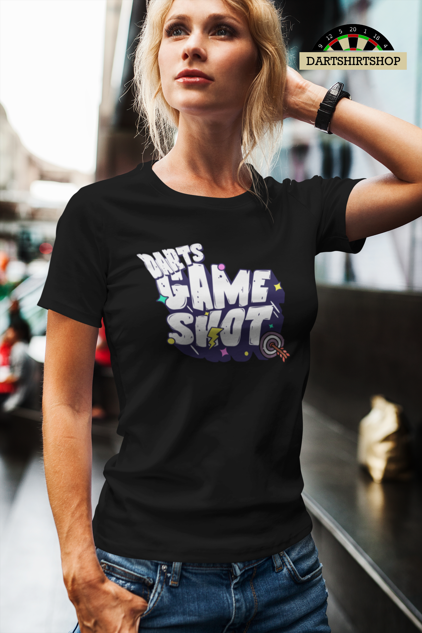 Game Shot - Ladies Premium Shirt
