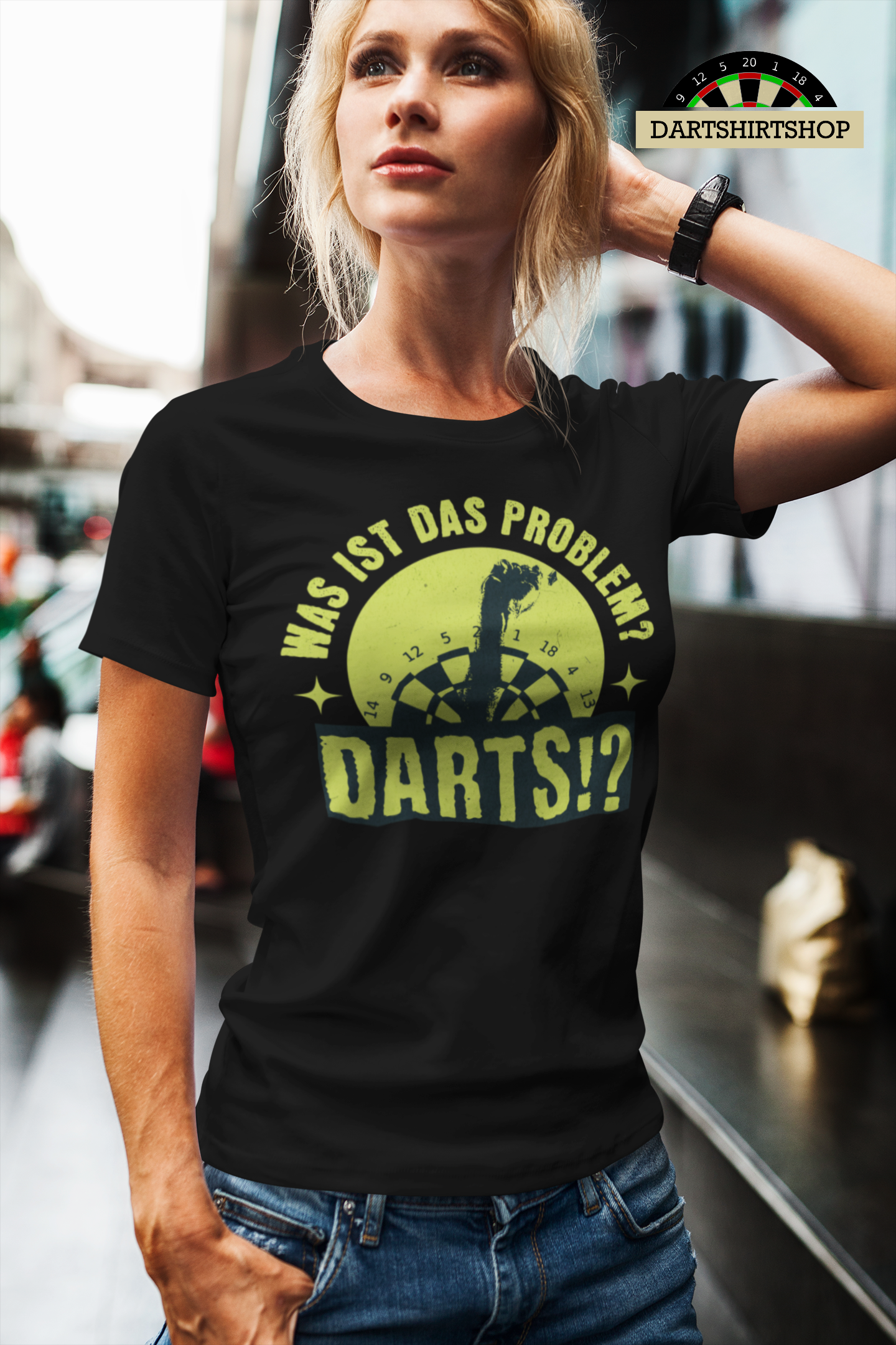 "Was ist das Problem? - Ladies Premium Shirt