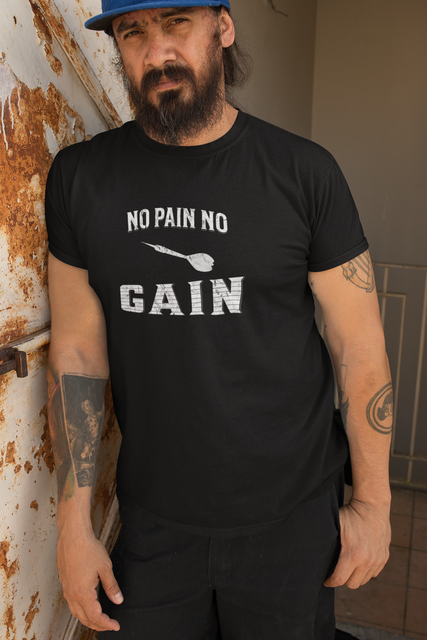 "No Pain non Gain" - Premium Shirt