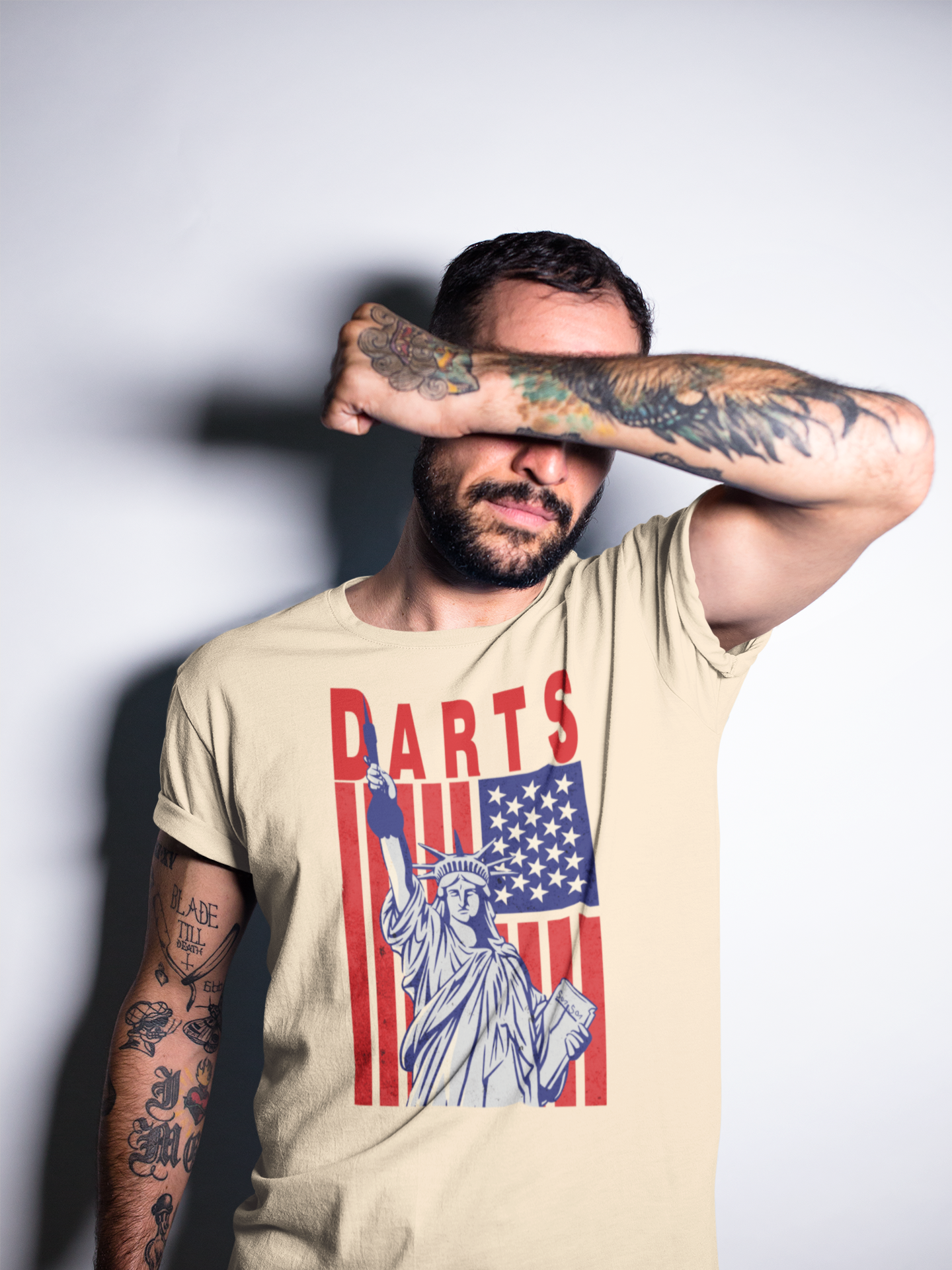 "Statue of Darts" - Premium Shirt