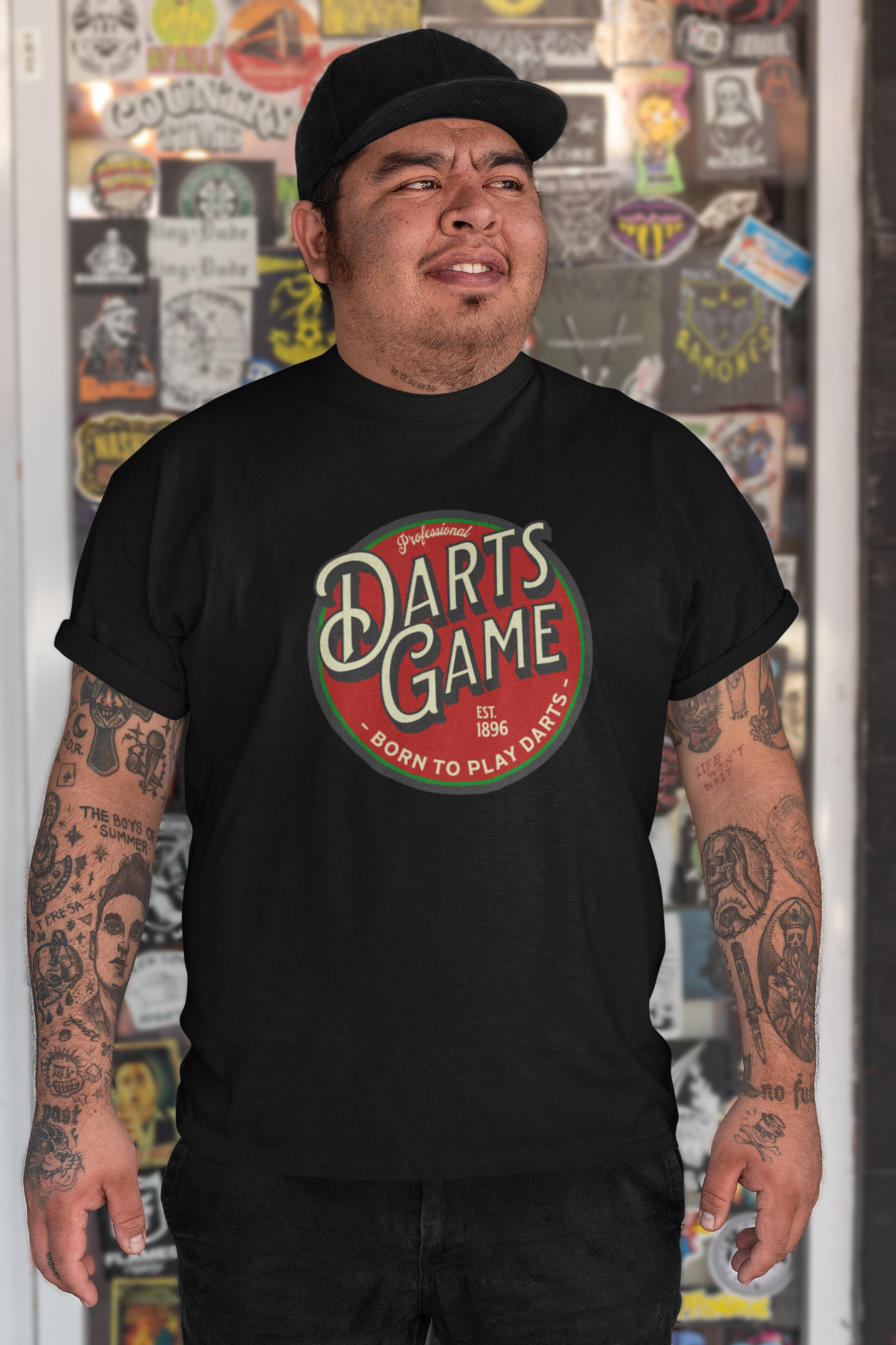 "Darts Game" - Premium Shirt