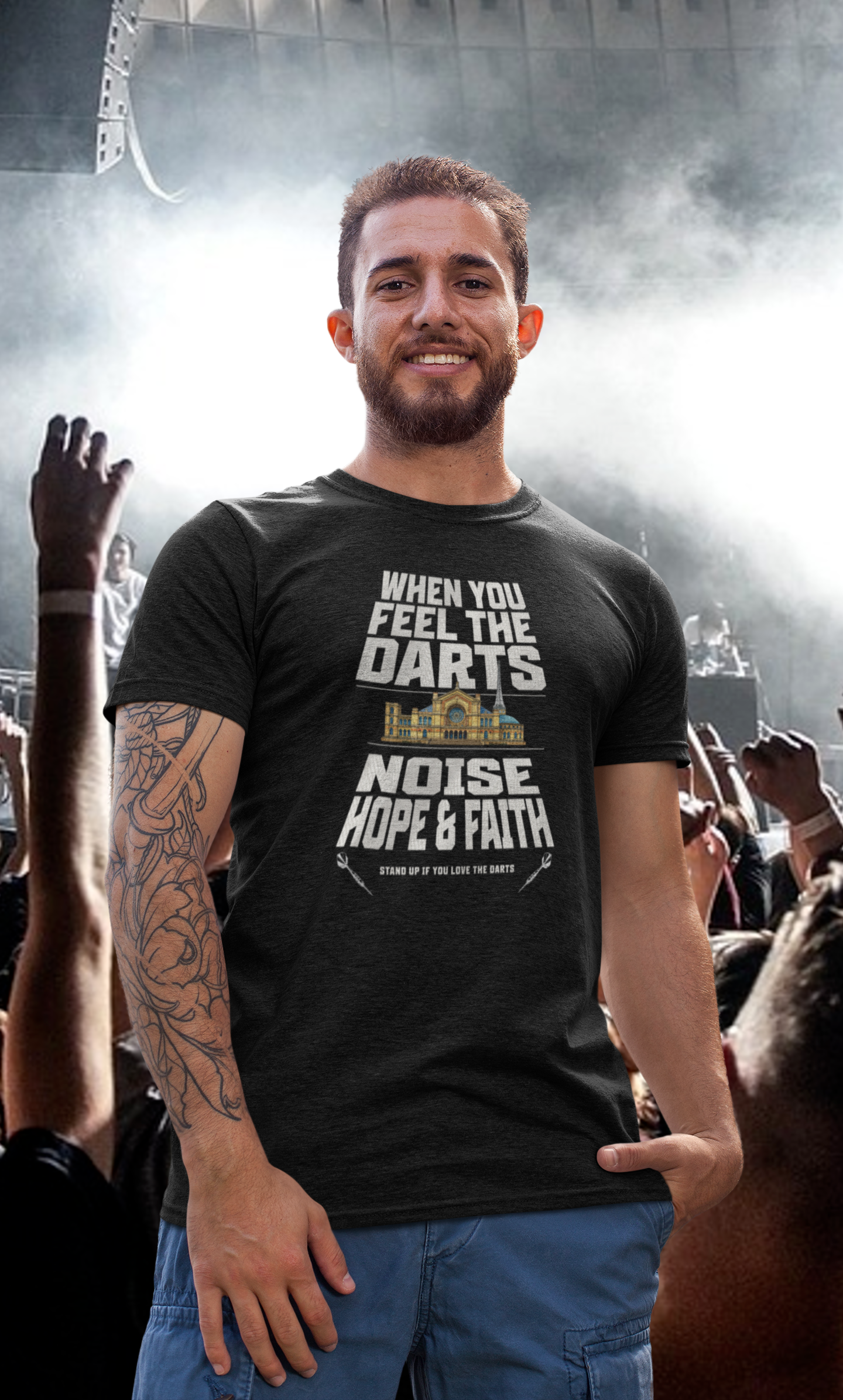 When you feel the Darts - Organic Shirt