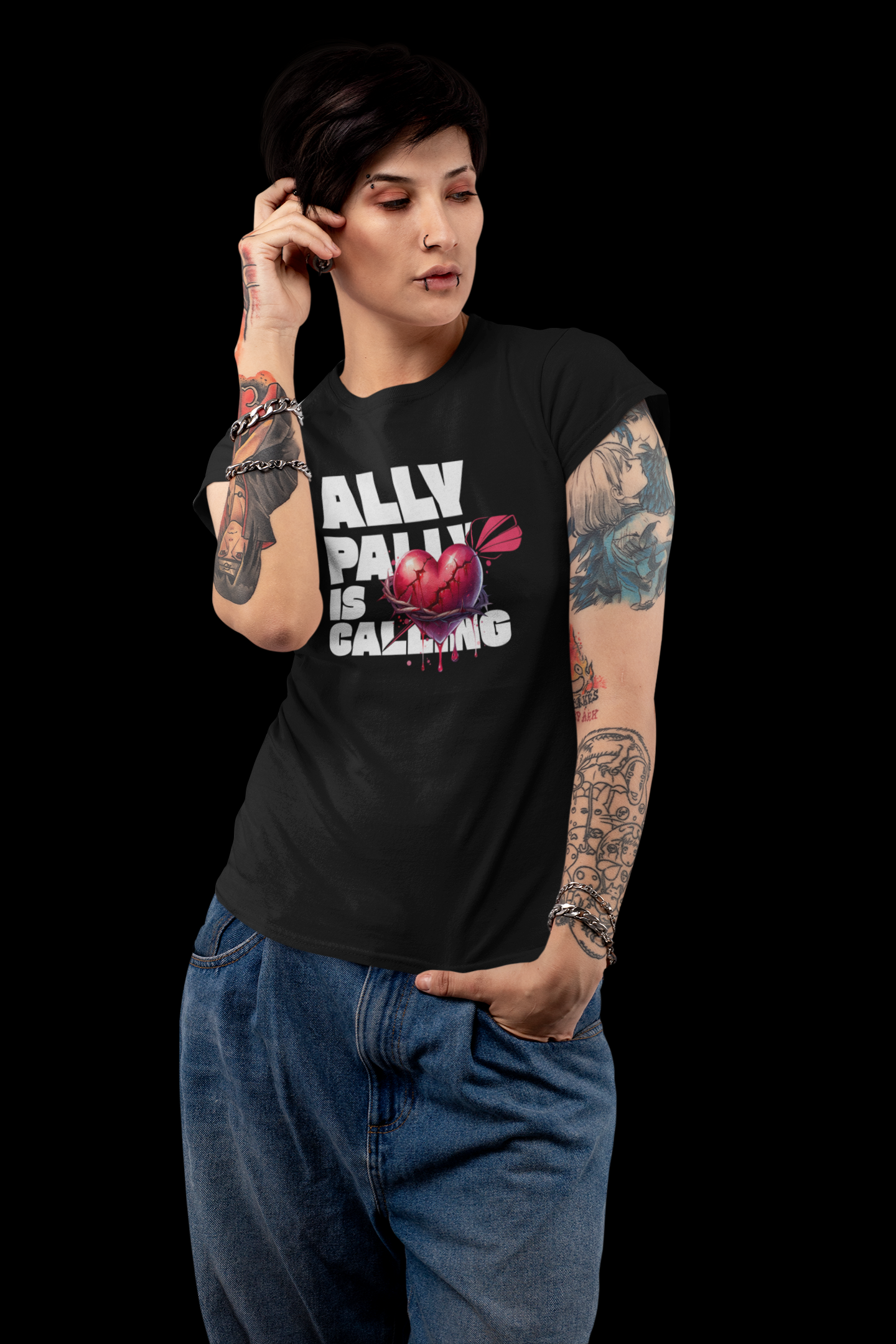 Ally pally is CALLING - Ladies Premium Shirt
