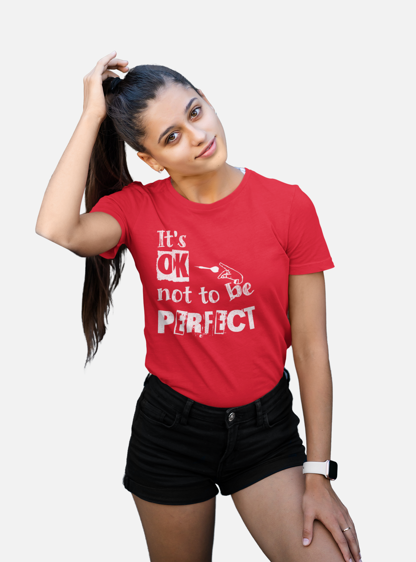 "It´s OK not to be perfect" - Ladies Premium Shirt