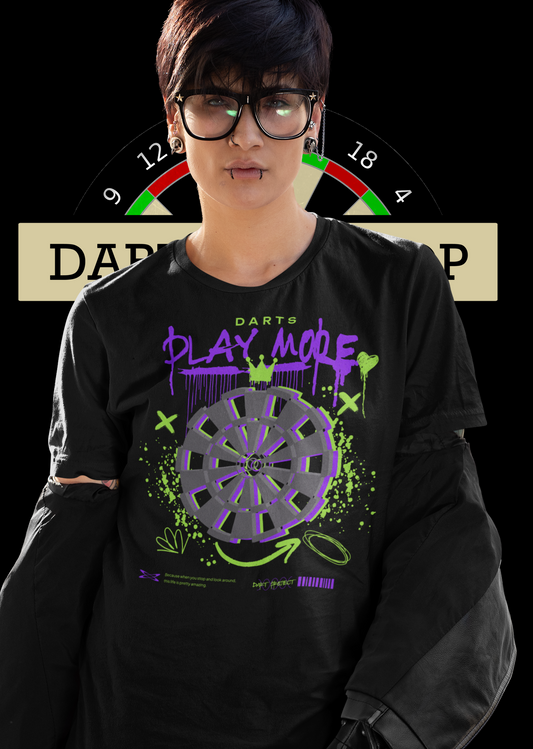 "Play Mode - Darts" - Ladies Premium Shirt