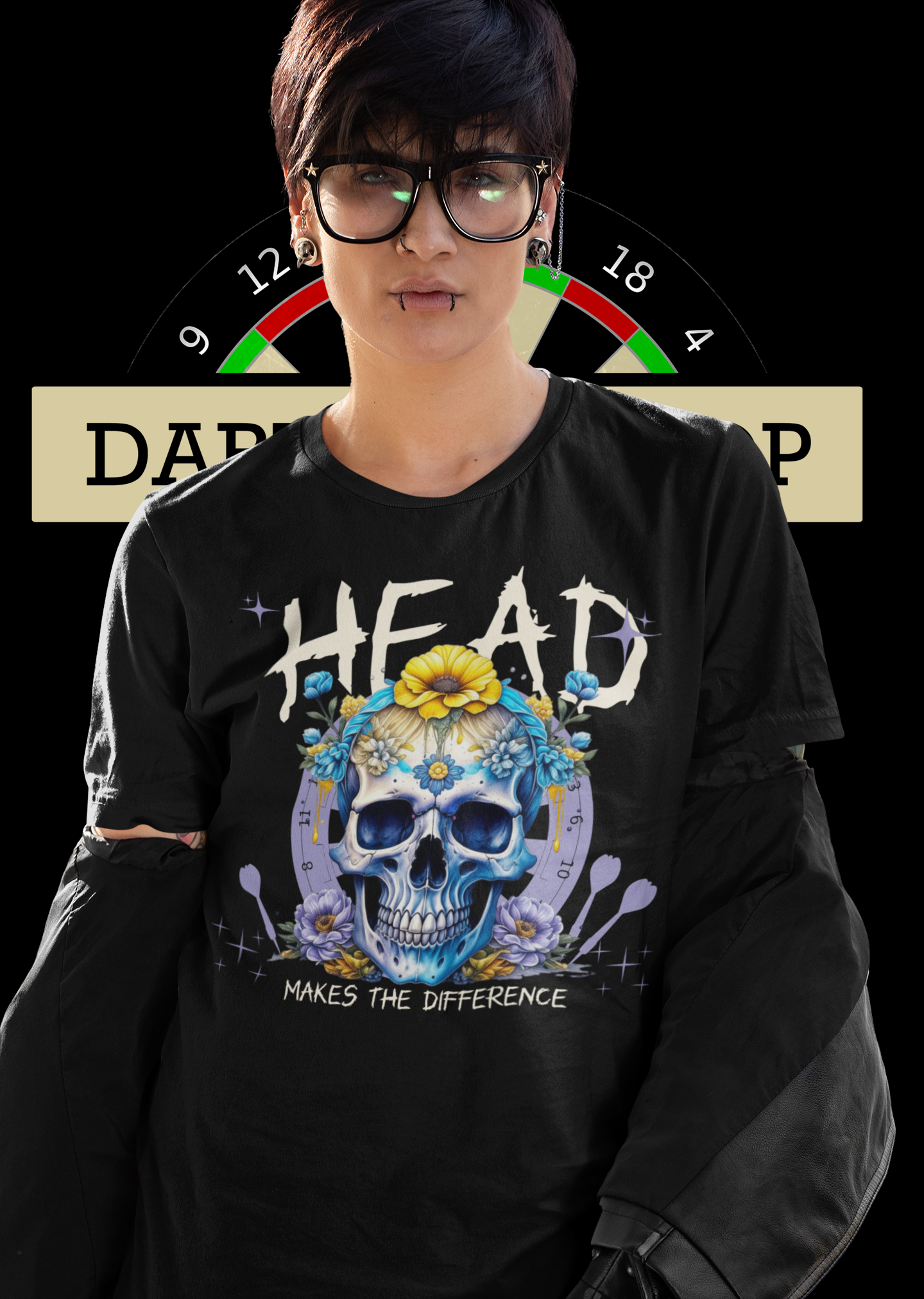 "Head makes the Differnce" - Ladies Premium Shirt