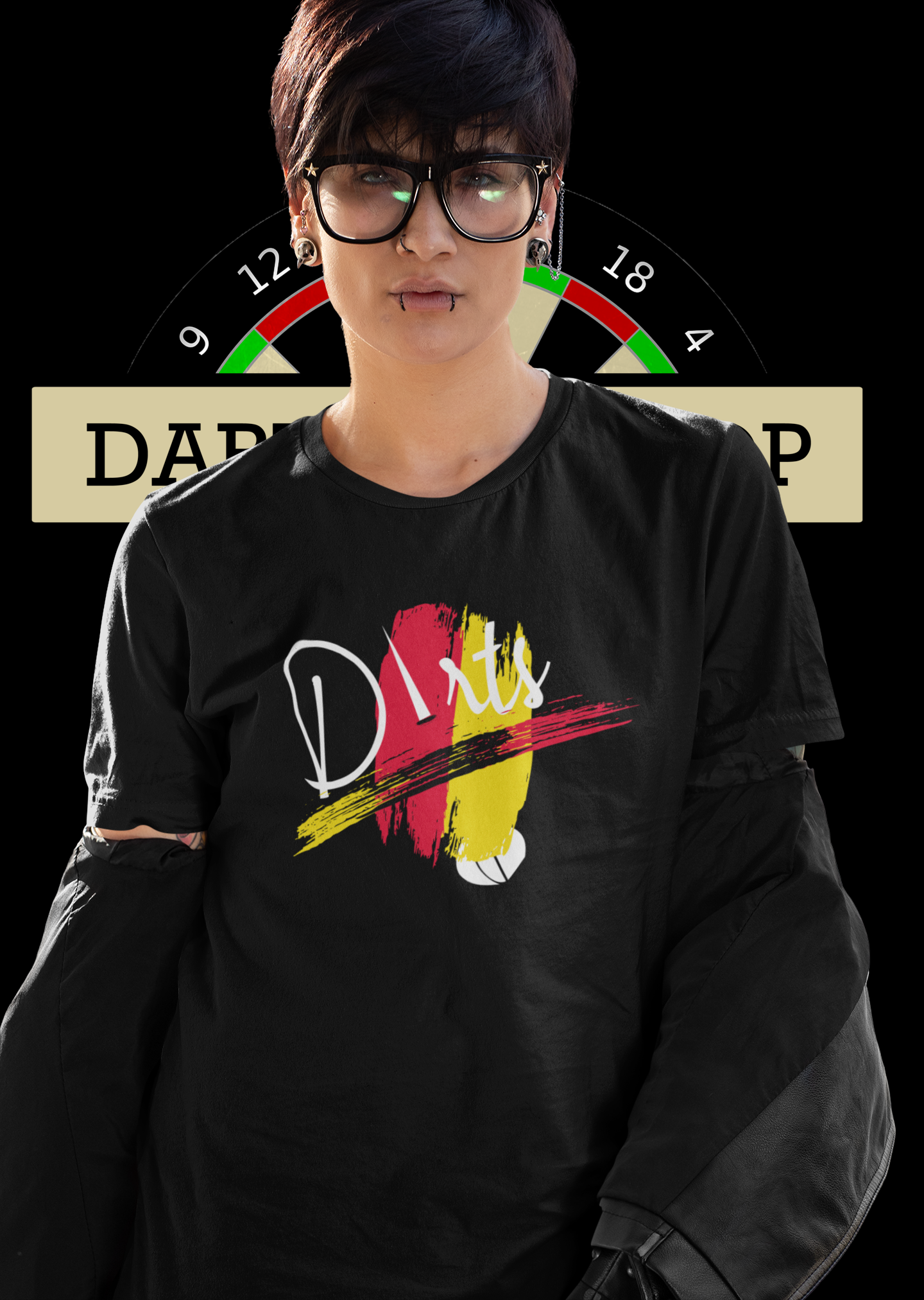 "Darts Deutschland" - Ladies Premium Shirt