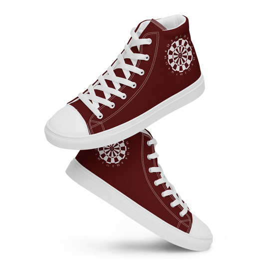 Top Leinenschuhe, Sneaker, Chucks Dartsschuhe für Damen "red"