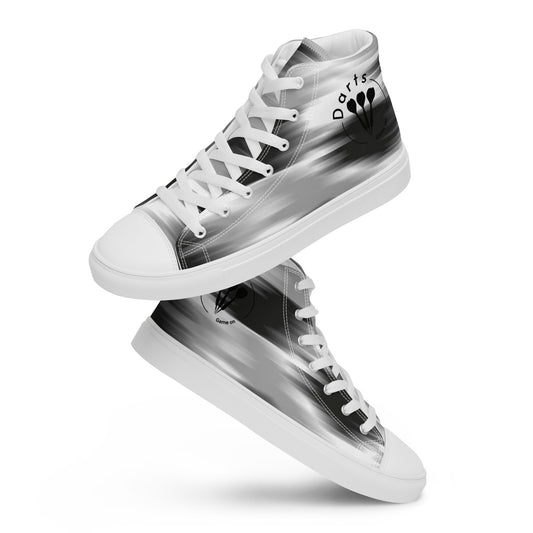 Top Leinenschuhe, Sneaker, Chucks Dartsschuhe für Damen "Black & white"