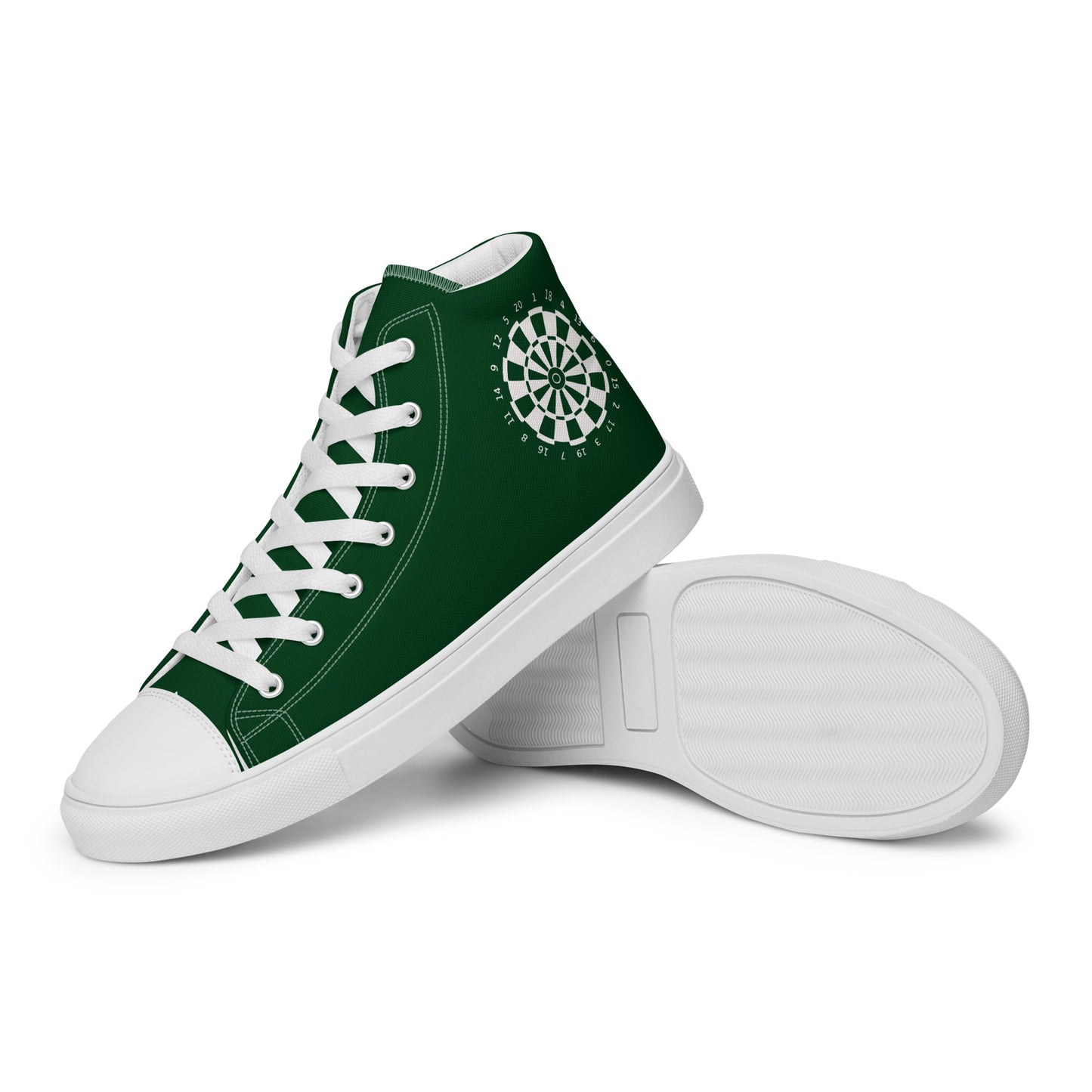 Top Leinenschuhe, Sneaker, Chucks Dartsschuhe für Damen "green"