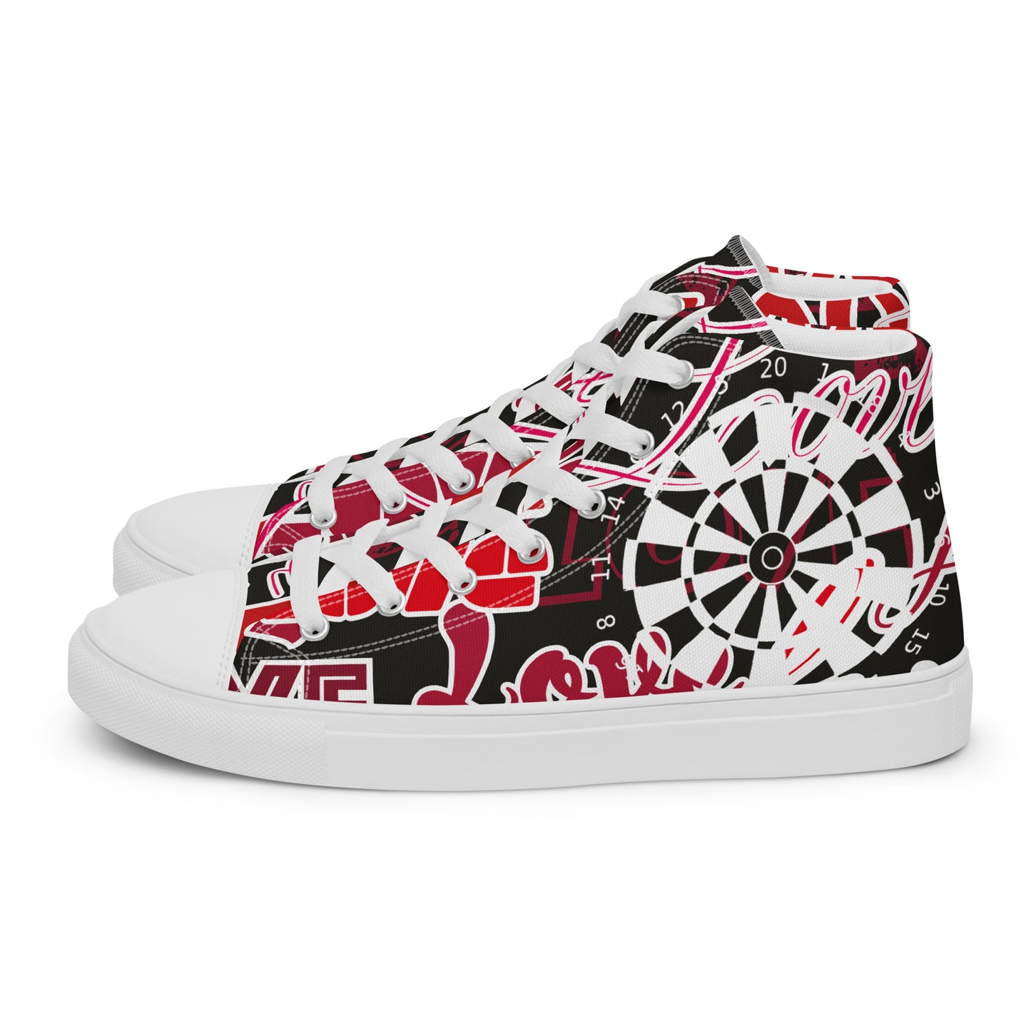 Top Leinenschuhe, Sneaker, Chucks Dartsschuhe für Damen "Love"