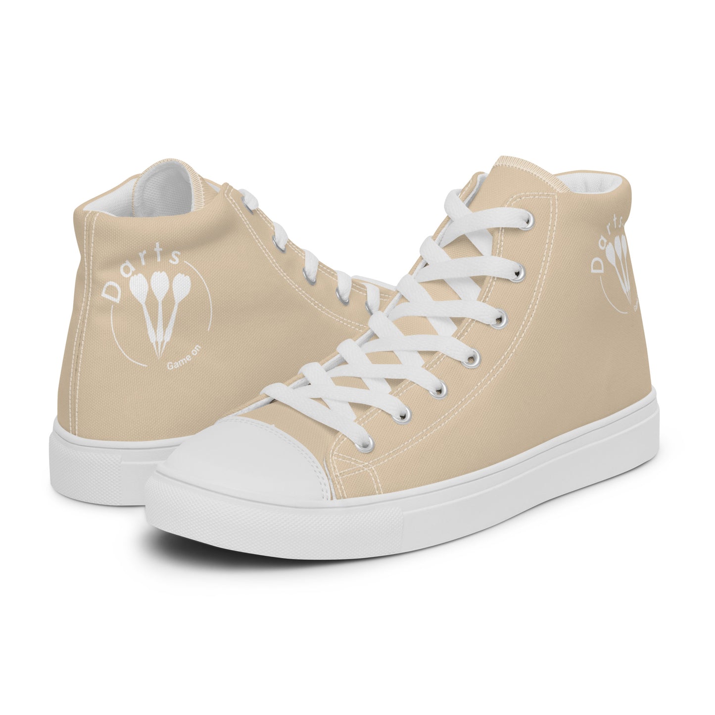 Top Leinenschuhe, Sneaker, Chucks Dartsschuhe für Damen "caramel"