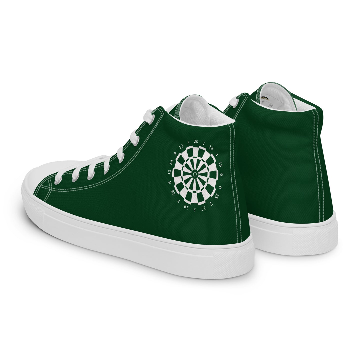 Top Leinenschuhe, Sneaker, Chucks Dartsschuhe für Damen "green"