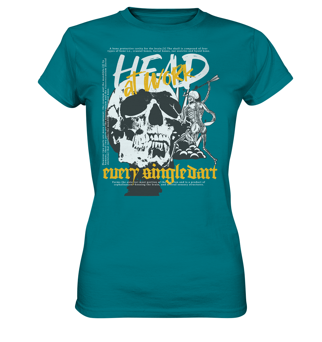 "Head at Work" - Ladies Premium Shirt