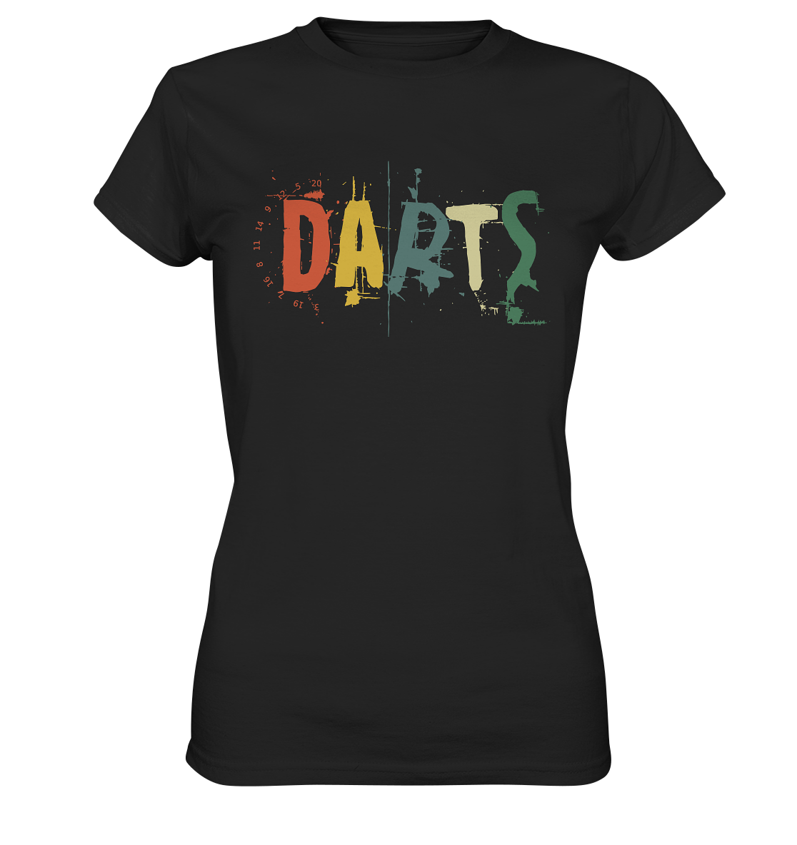 "Farbrausch Darts" - Ladies Premium Shirt