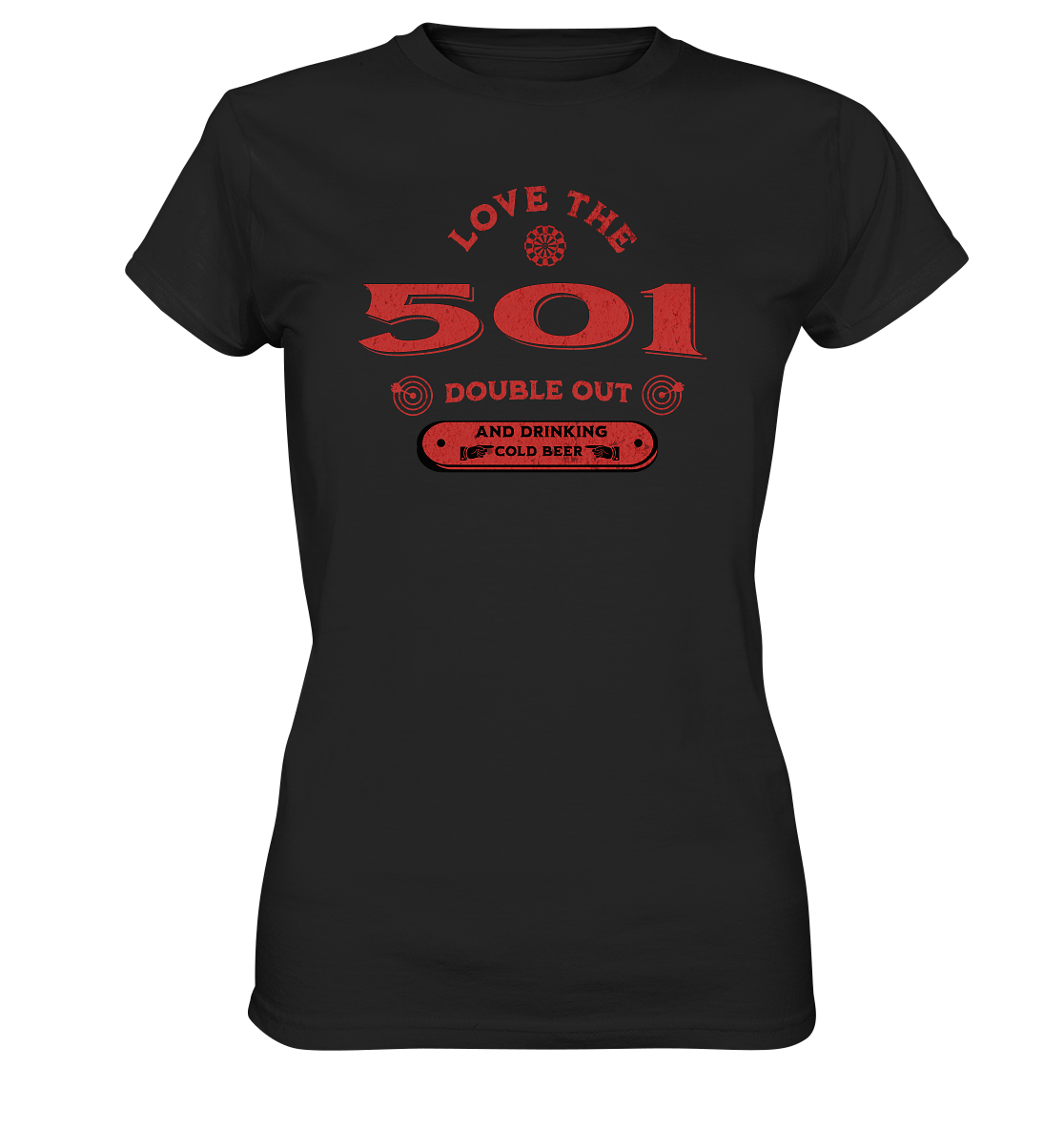 "I love the 501" - Ladies Premium Shirt