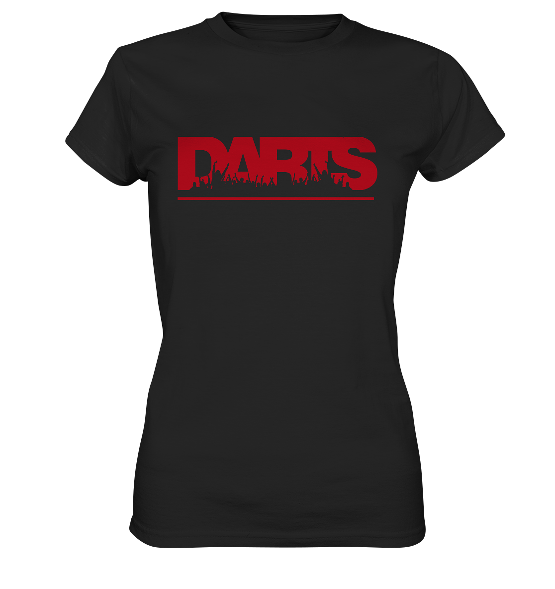 "Darts Crowd" - Ladies Premium Shirt