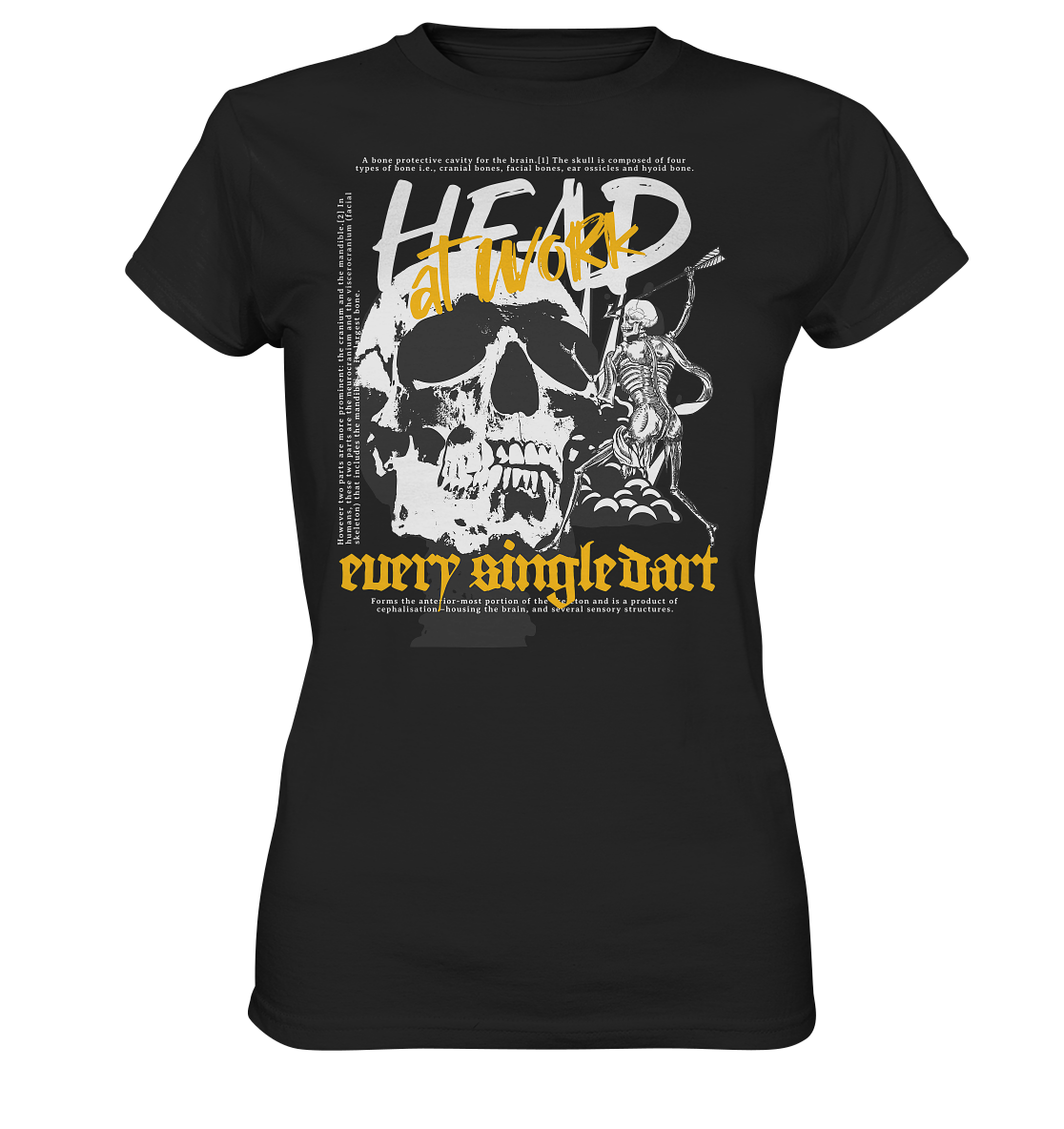 "Head at Work" - Ladies Premium Shirt