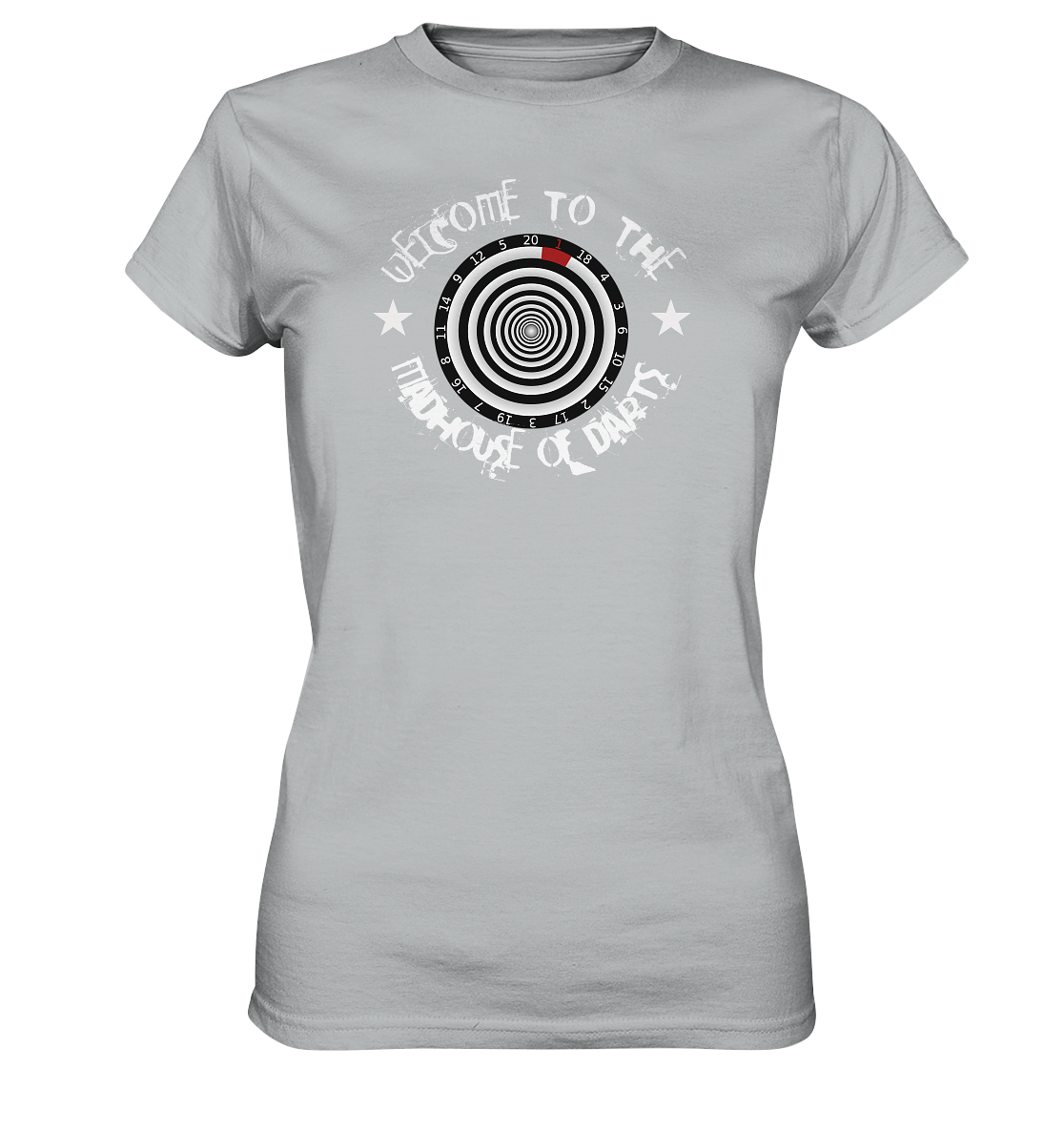 "Madhouse of Darts" - Ladies Premium Shirt