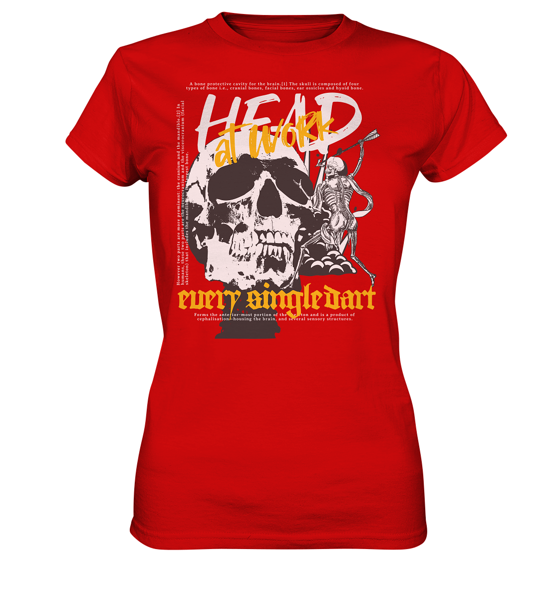 "Head at Work" - Ladies Premium Shirt