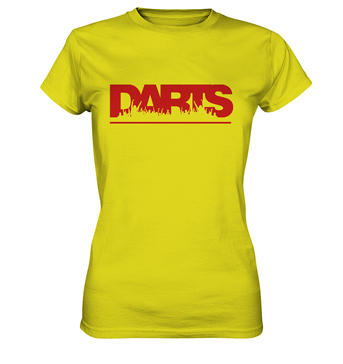 "Darts Crowd" - Ladies Premium Shirt