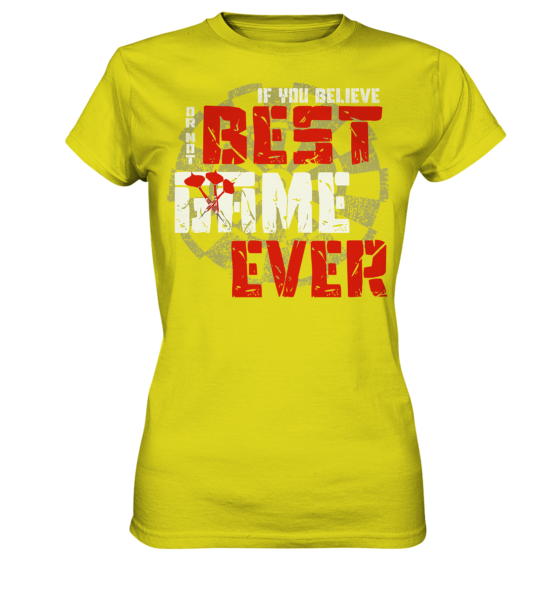 "If you believe..." - Ladies Premium Shirt