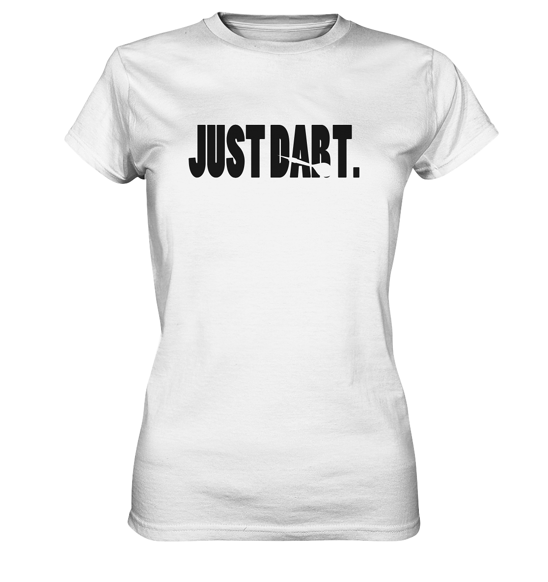 "JUST DART black Edition" - Ladies Premium Shirt