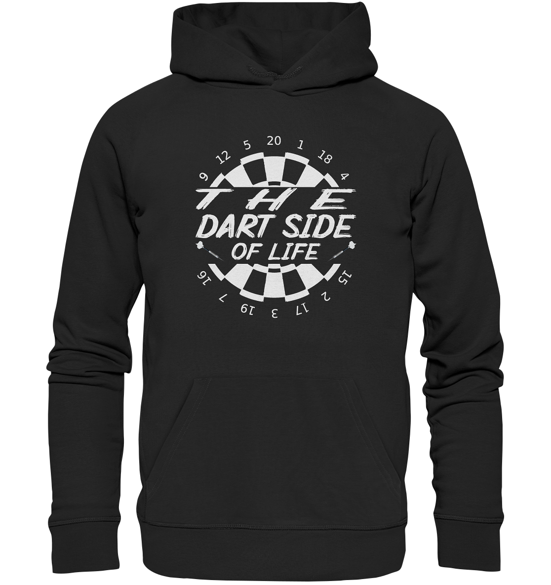 "The Dart Side of Life" - Premium Unisex Hoodie