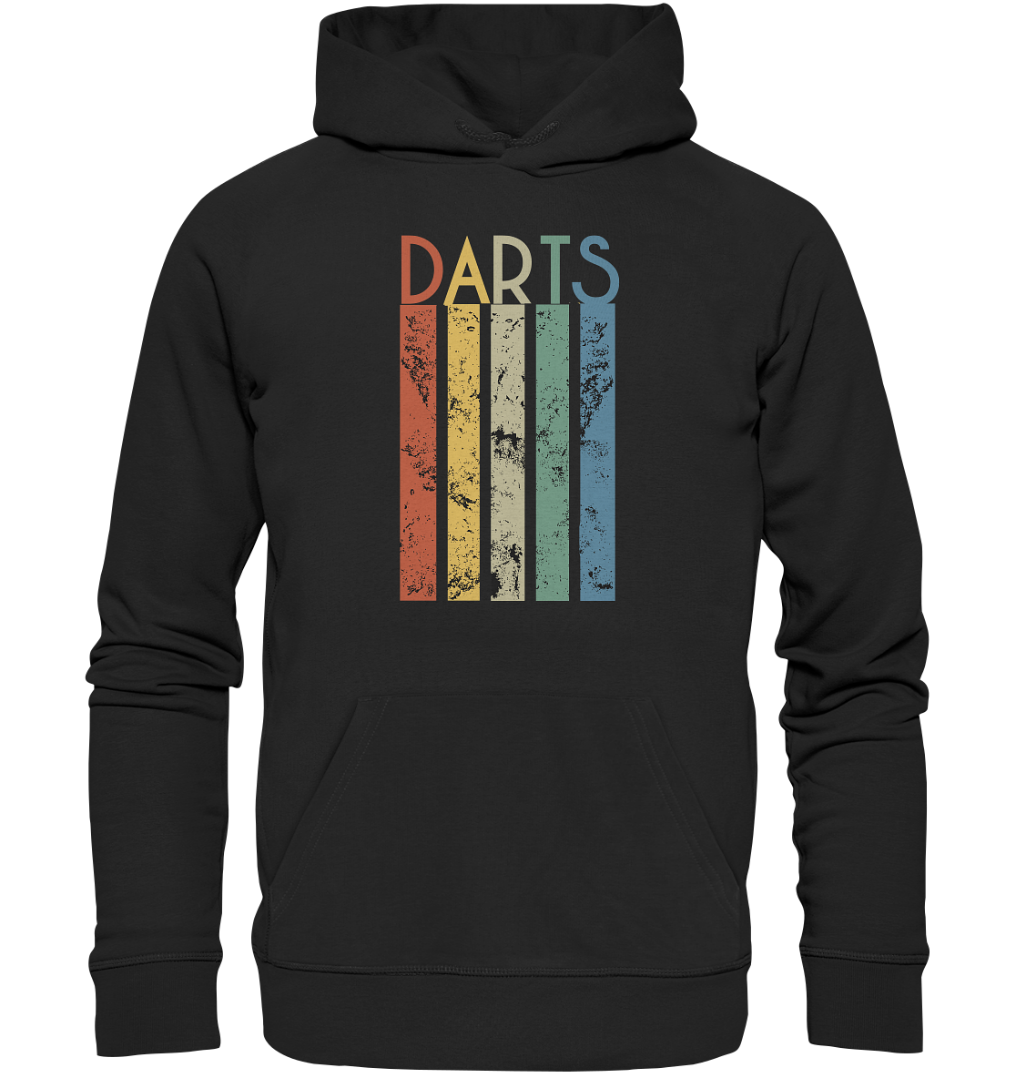 "Darts Stripes" - Premium Unisex Hoodie