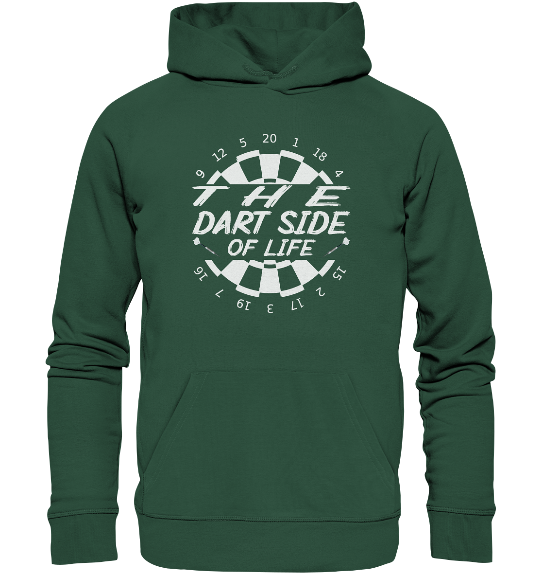 "The Dart Side of Life" - Premium Unisex Hoodie