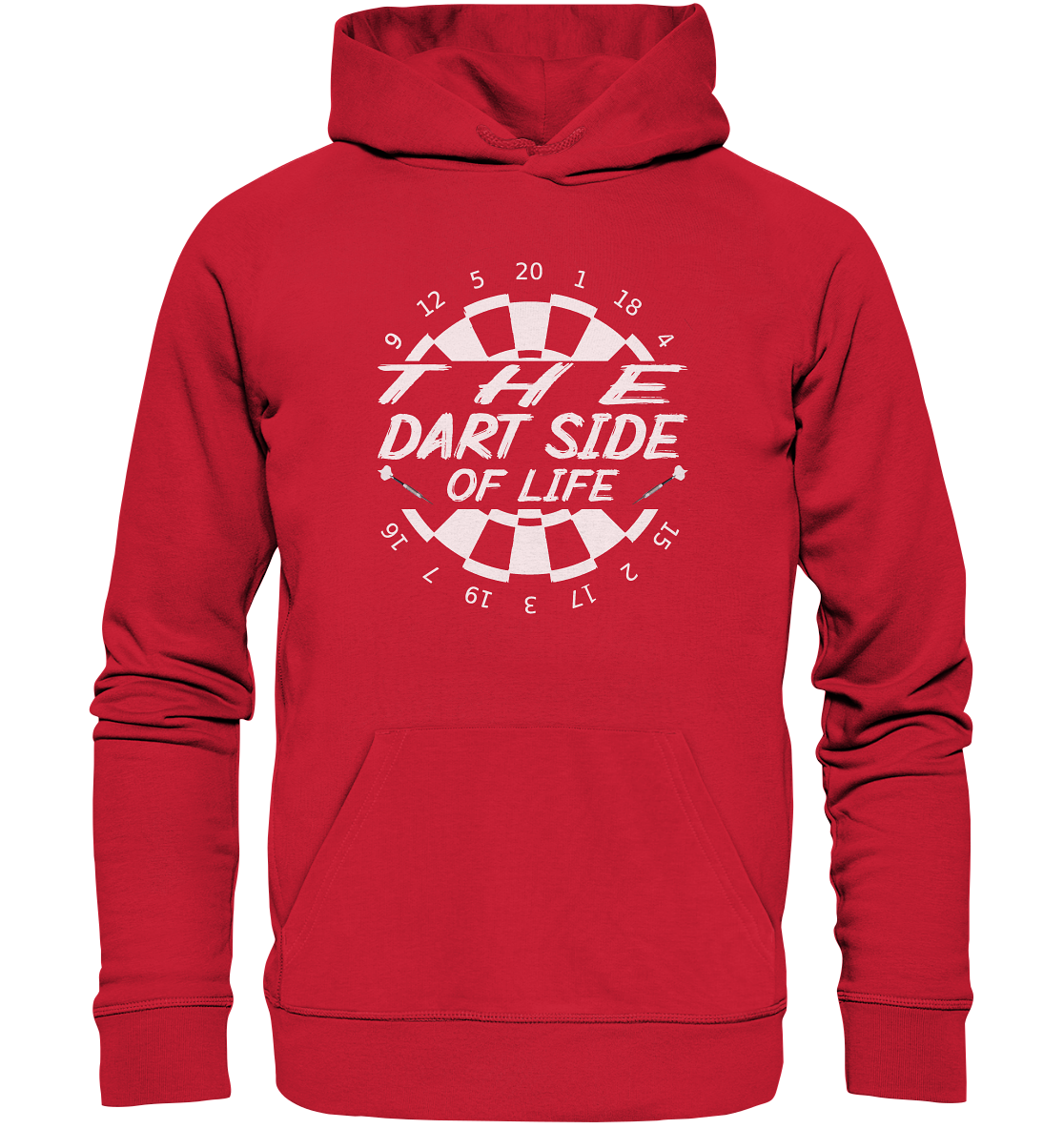 "The Dart Side of Life" - Premium Unisex Hoodie