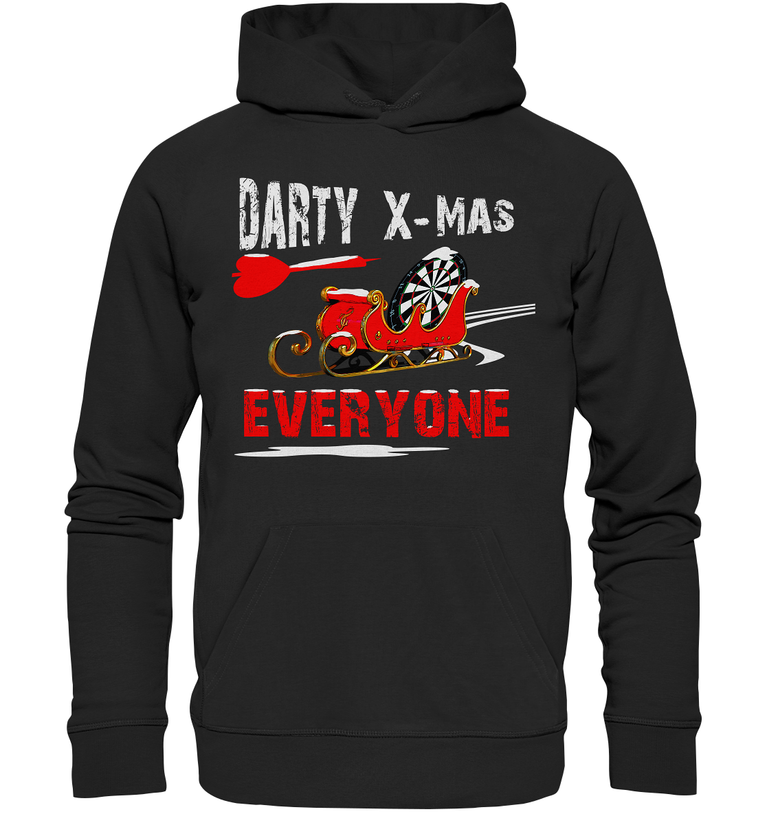 "Darty X-Mas Schlitten" - Premium Unisex Hoodie