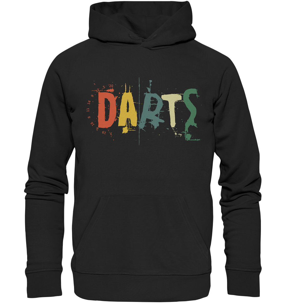 "Farbrausch Darts" Permium Unisex Hoodie