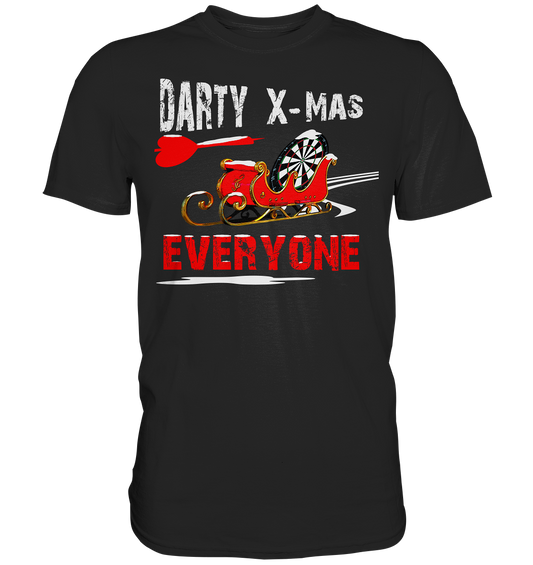 "Darty X-Mas Schlitten" - Premium Unisex Shirt