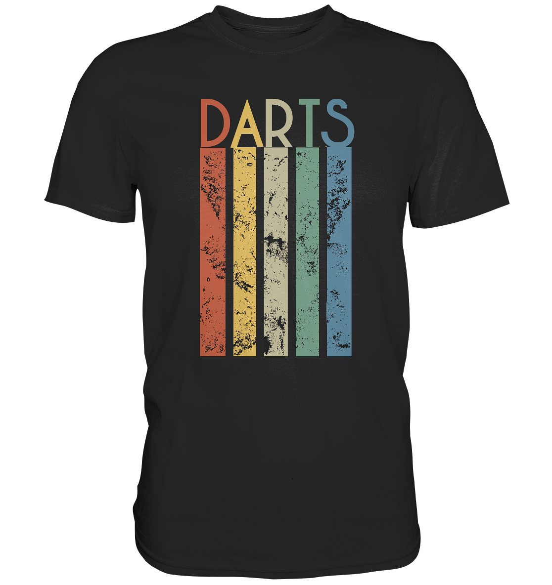 "Darts Stripes" - Premium Shirt