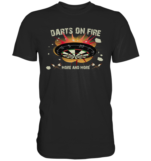 "Darts on fire" - Premium Shirt