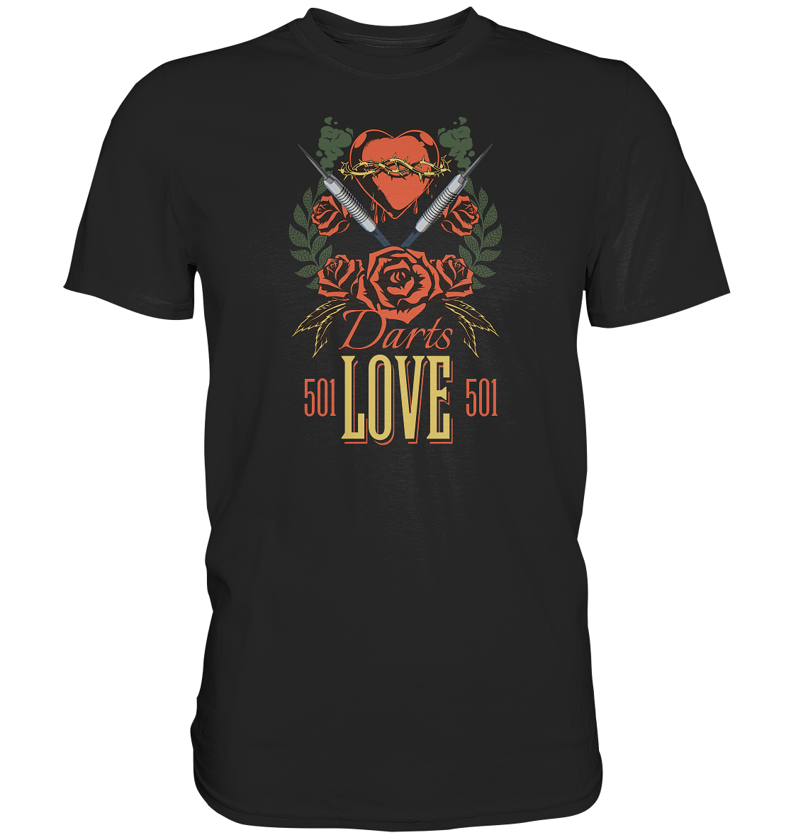 "Darts Love" - Premium Shirt