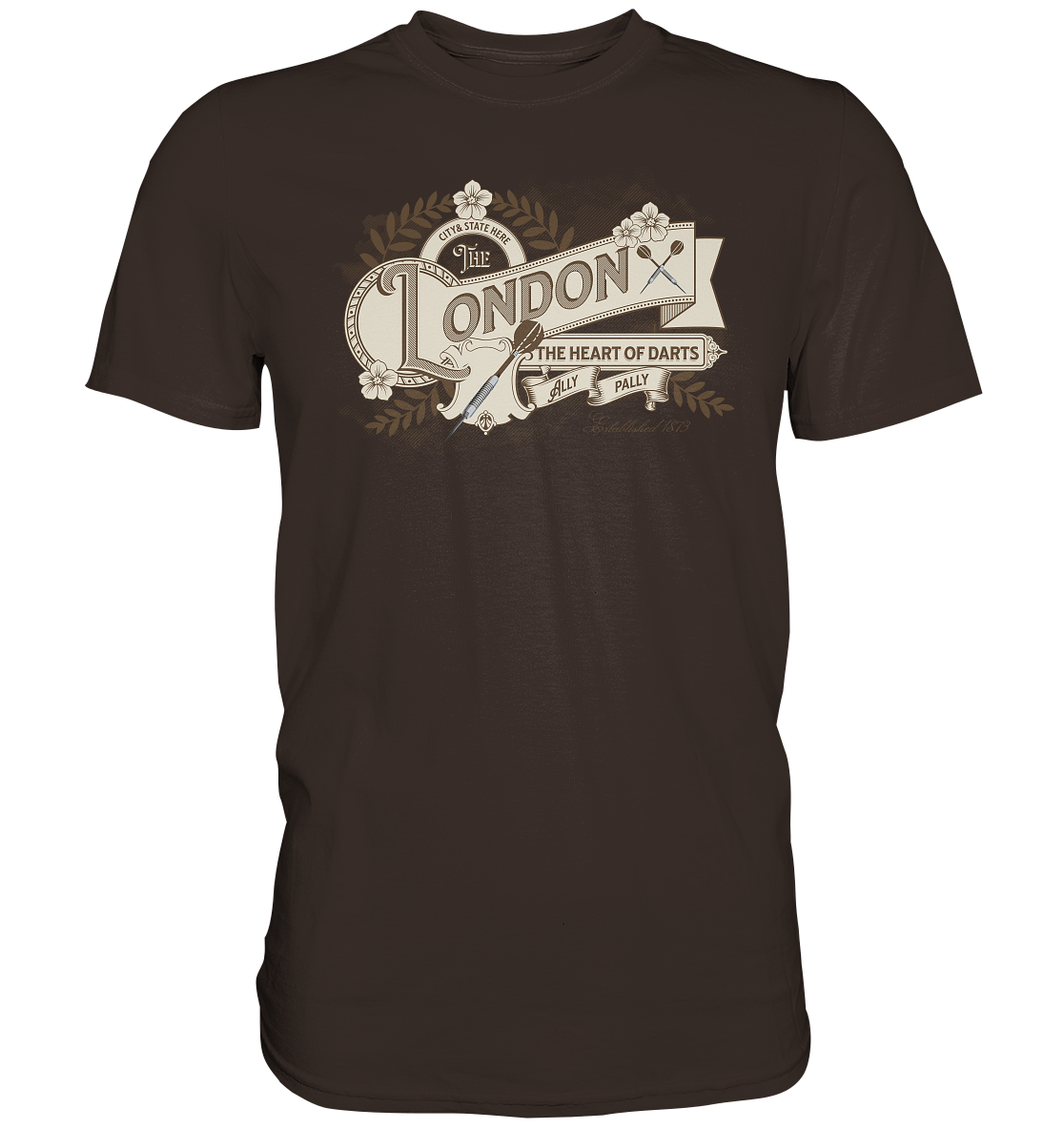 "London Heart of Darts" - Premium Shirt