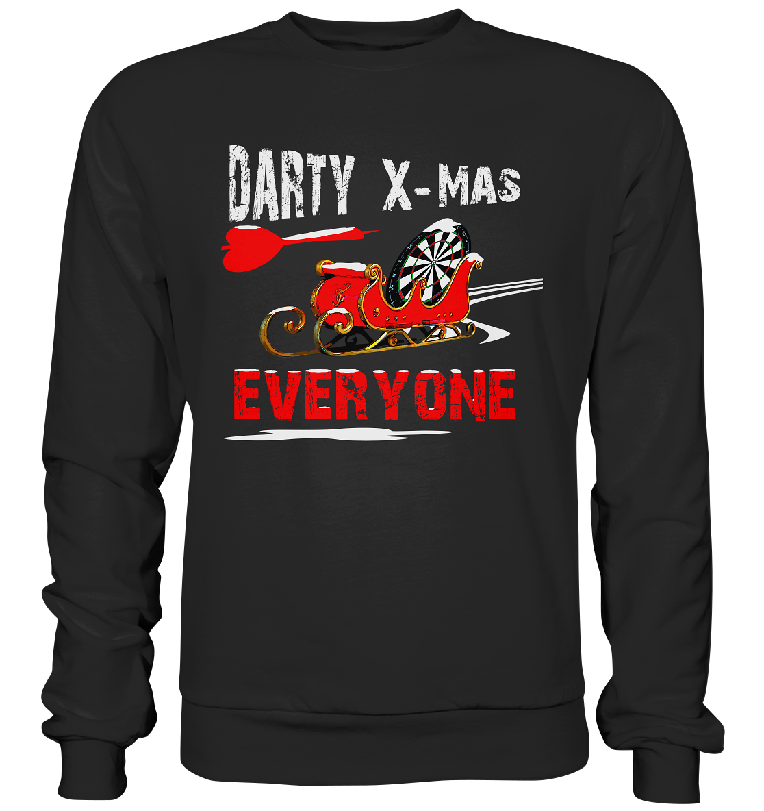 "Darty X-Mas Schlitten" - Premium Unisex Sweatshirt