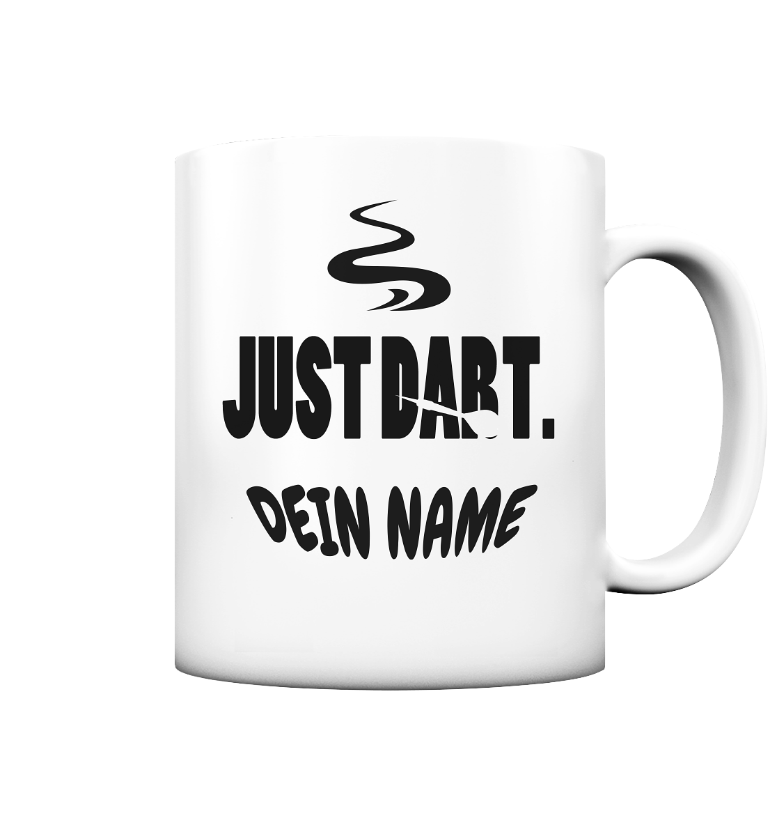 Tasse Energy "Just Dart" + Namen