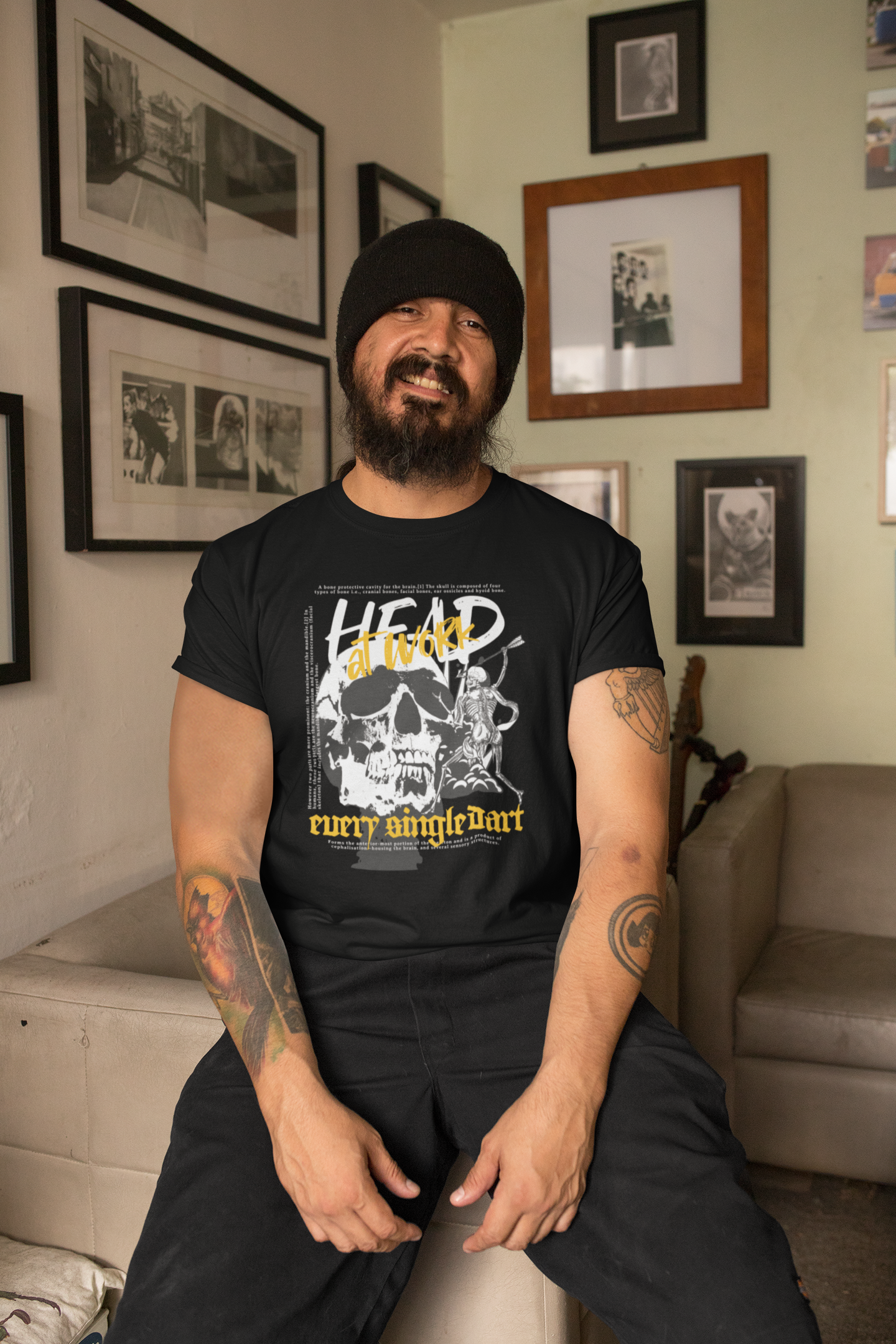 "Head at Work" - Premium Shirt