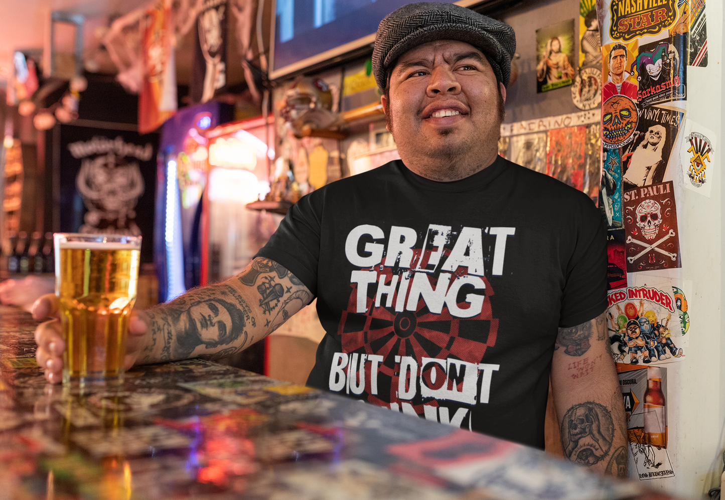 "Great thing but dont think" - Premium Shirt