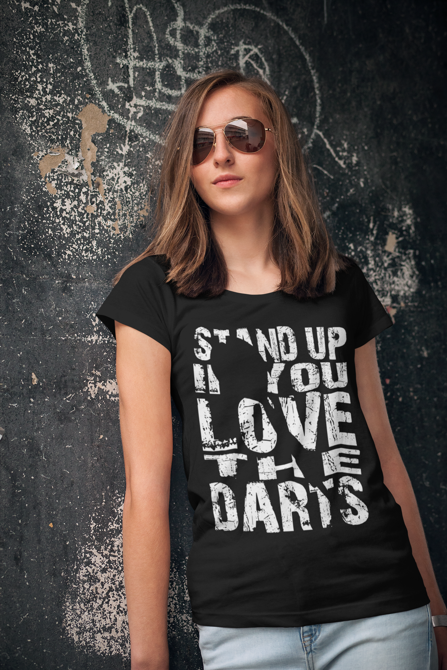 "Big Letters...Stand up" - Ladies Premium Shirt