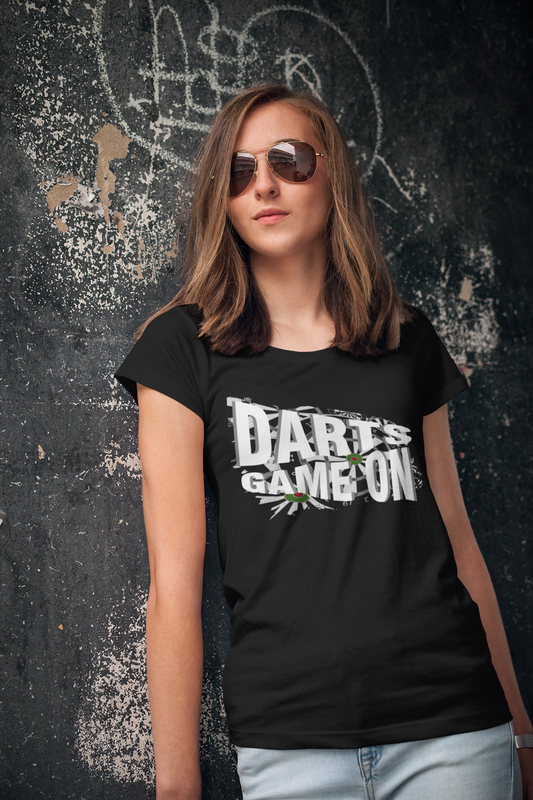 "Darts Game on" - Ladies Premium Shirt