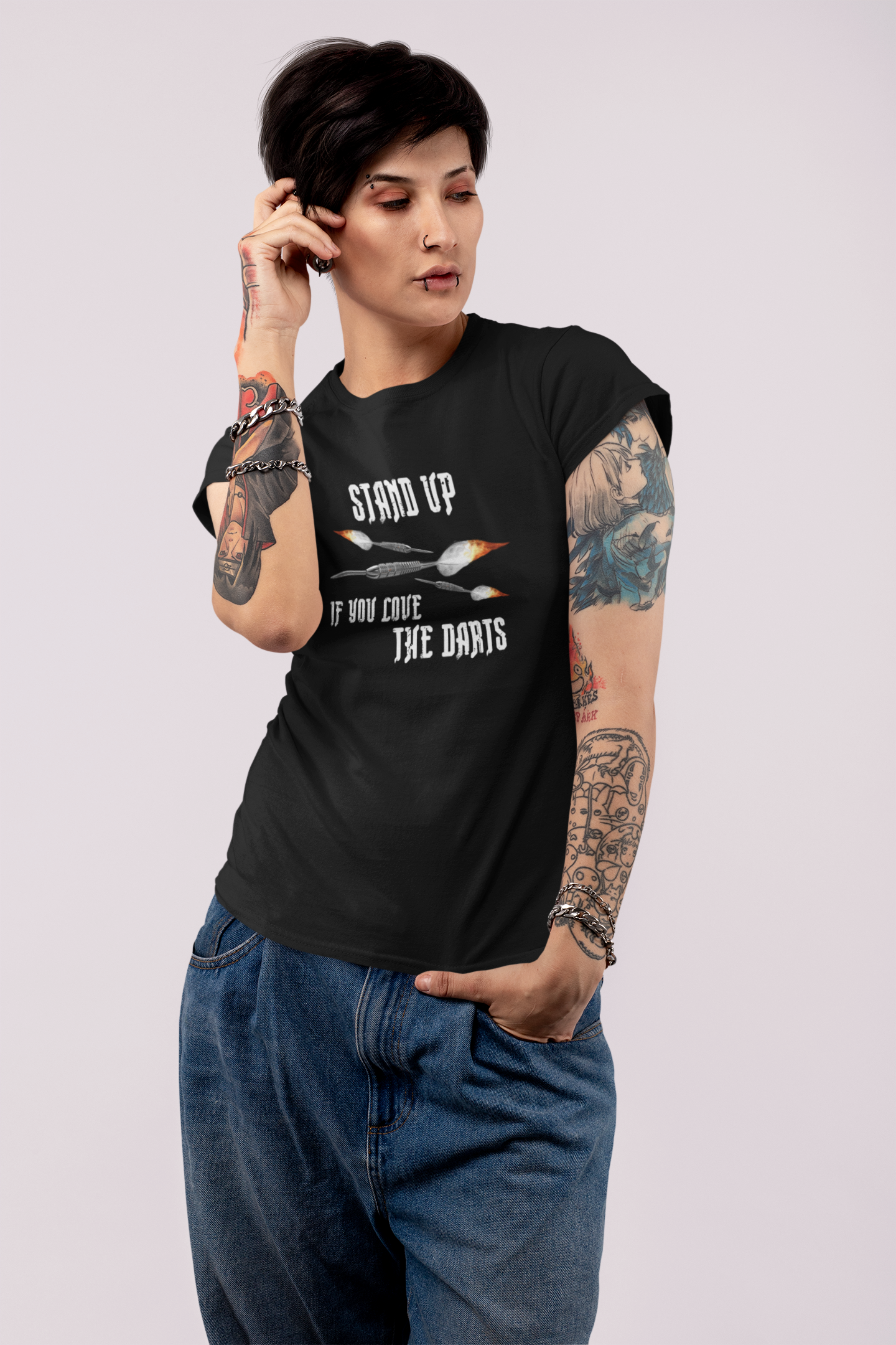 "Stand up if" - Ladies Premium Shirt